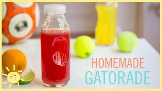 EAT  Homemade Gatorade [upl. by Adihsaar]