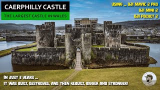 Caerphilly Castle  The Largest in Wales 2nd in Britain [upl. by Sybley388]