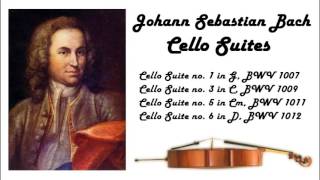 Johann Sebastian Bach  Cello suites in 432 Hz great for reading or studying [upl. by Mauri]