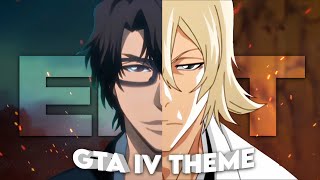 Aizen x Urahara  GTA IV Theme Edit [upl. by Ayala]